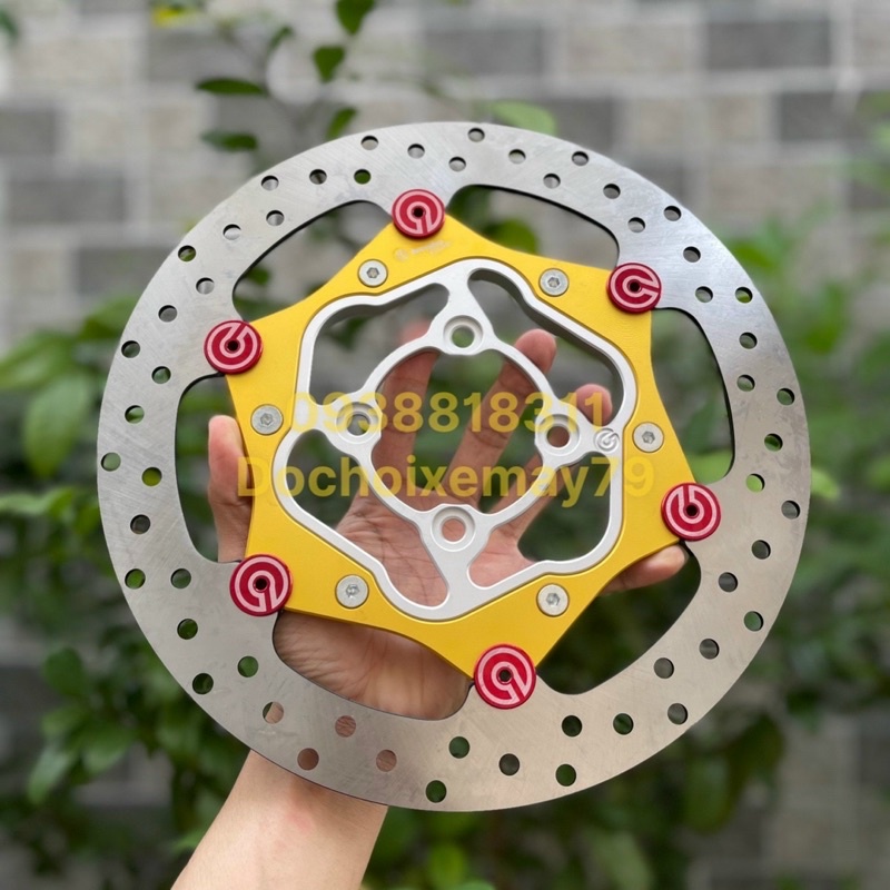 Đĩa Brembo over size 4 lỗ gắn mọi loại xe