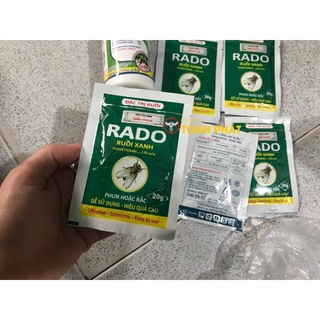 Thuốc đặc trị ruồi rado ruồi xanh 20gram