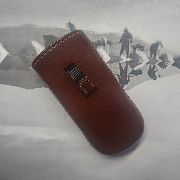 Bao da 8800 - Da bò thật - Đồ da handmade - Màu nâu BV0452