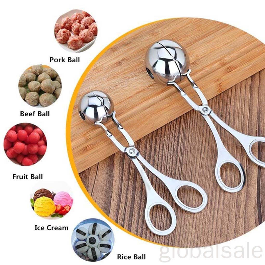 Kẹp gắp thịt viên bằng thép không gỉ tiện dụng cho nhà bếp