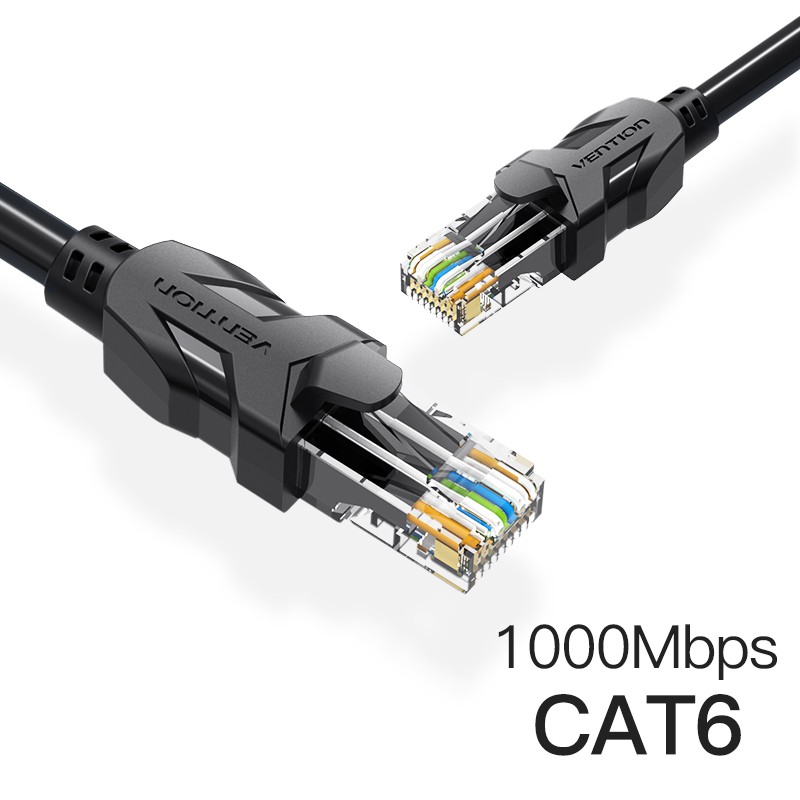 VENTION Dây Cáp Mạng cat6 rj45 1000mbps 250mhz Tốc Độ Cao 6 lan