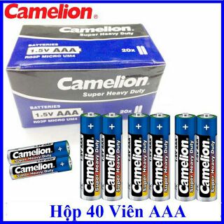 Pin AAA Camelion, SealPower pin đũa hộp 40 viên