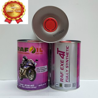 Combo 6 lon nhớt tổng hợp rafoil 10w40 1l