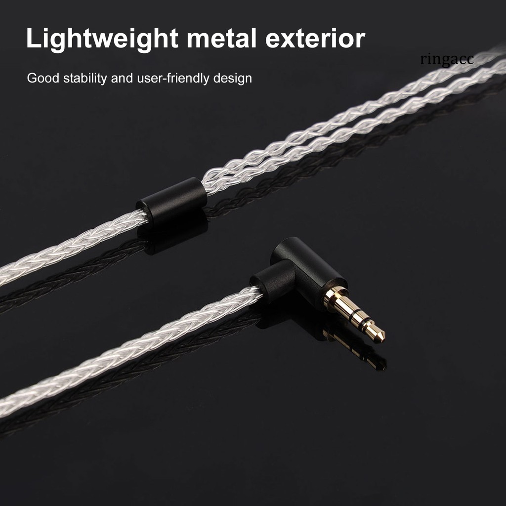 Dây Cáp Tai Nghe Dạng Bện Cho Zsn / Zst / Zs10 / As10 / Es3 8