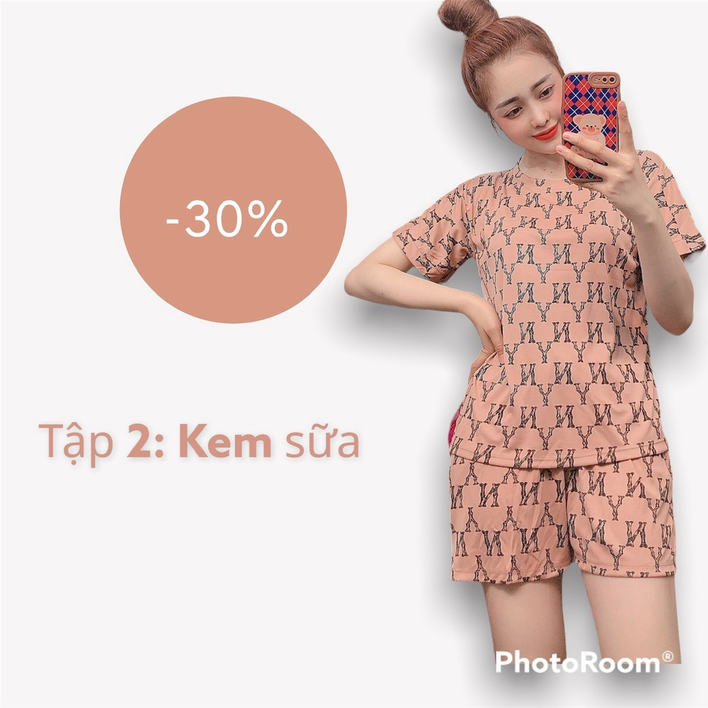 SET ĐỒ ĐÙI TAY CỘC MẶC NHÀ DÀNH CHO NỮ - D84