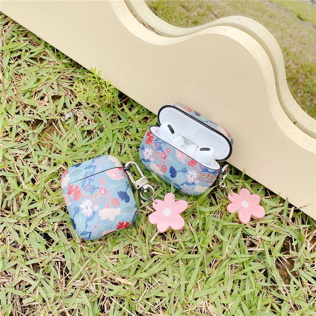 Vỏ đựng hộp tai nghe in vân đá IMD cho iPhone AirPods Pro AirPods 1/2