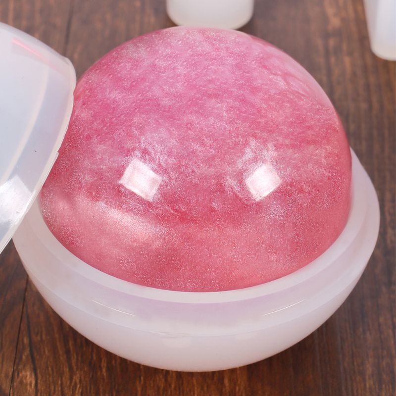 Sa Khuôn Silicon Hình Cầu Kim Tự Tháp Hỗ Trợ Làm Mặt Dây Chuyền