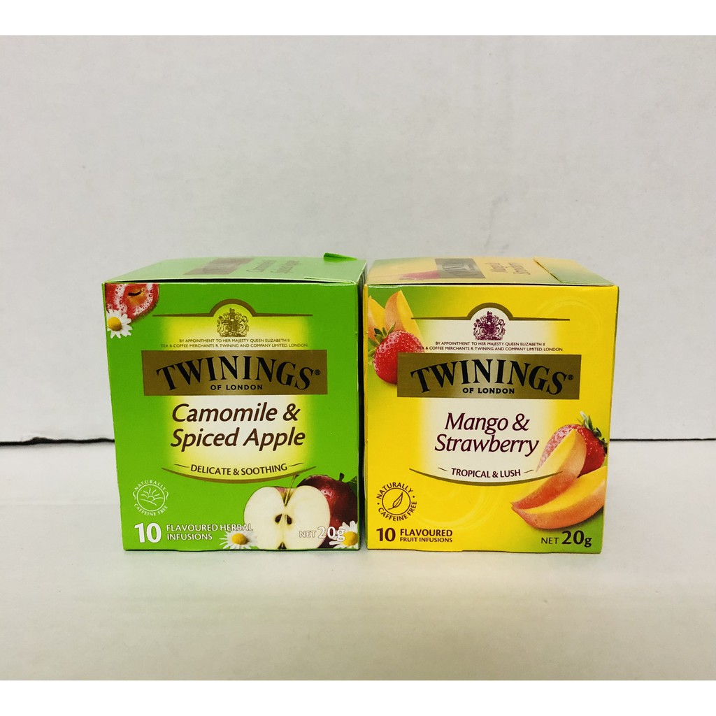 Trà Túi Lọc Twinings Of London - Úc ( Hương Vị Trái Cây)