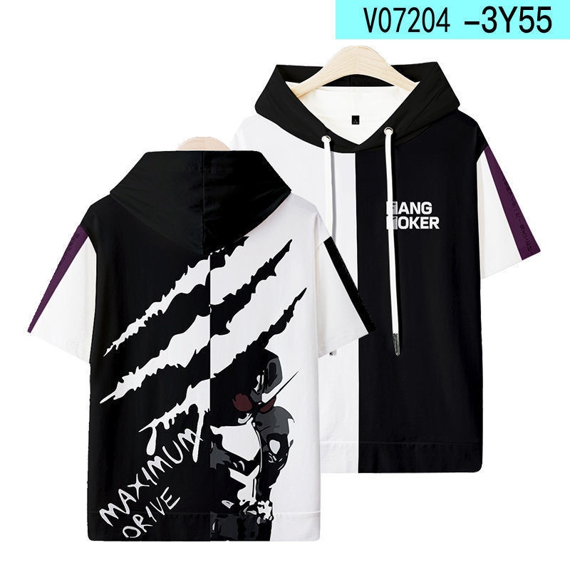 Áo thun ngắn tay in hình Kamen Rider Wjoker Fangs 5 kiểu dáng đơn giản thời trang cho nam Xxs-5Xl