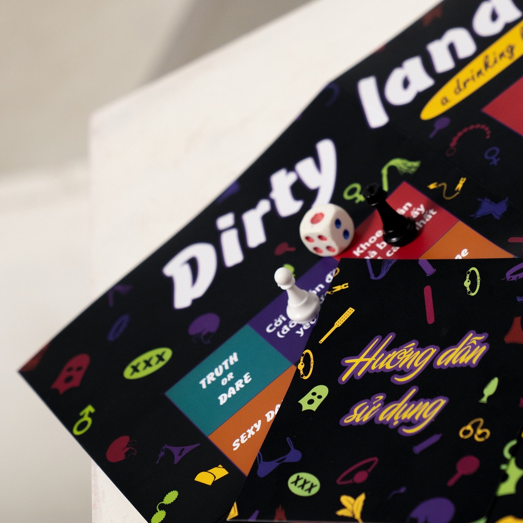 Drinking Game, Bad Bed DIRTY GAME Trò chơi cặp đôi phiên bản uống rượu và các tư thế mới lạ nâng tầm cảm xúc cho cặp đôi