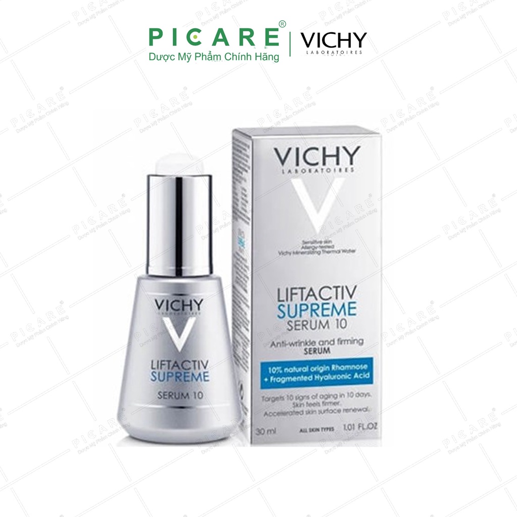 Tinh chất chống nhăn làm săn chắc trẻ hóa làn da Vichy Liftactiv Serum 10 Supreme 30ml