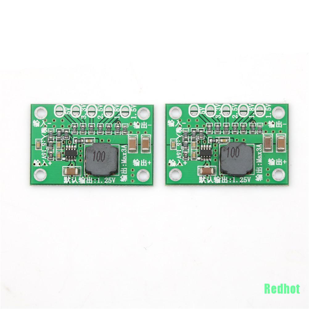 Mô Đun Hạ Áp Dc-Dc 5~16v Sang 1.5v 1.8v 2.5v 3.3v 5v 3a Chuyên Dụng