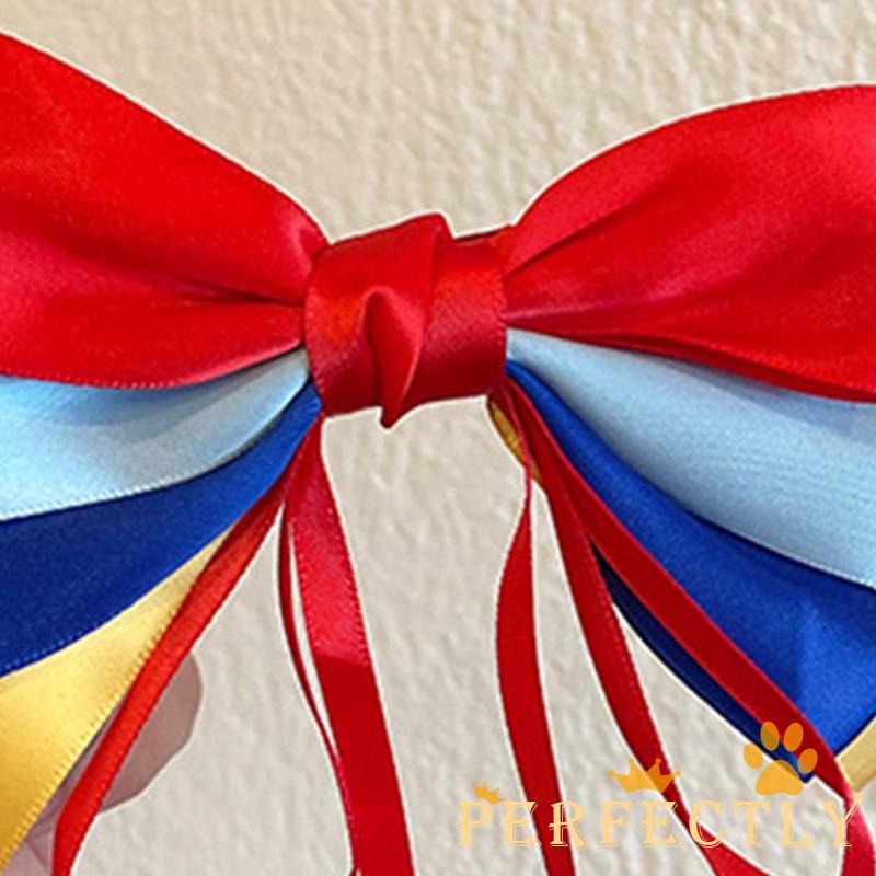 Kẹp Tóc Nơ Ruy Băng Nhiều Màu Sắc Xinh Xắn Cho Mẹ Và Bé