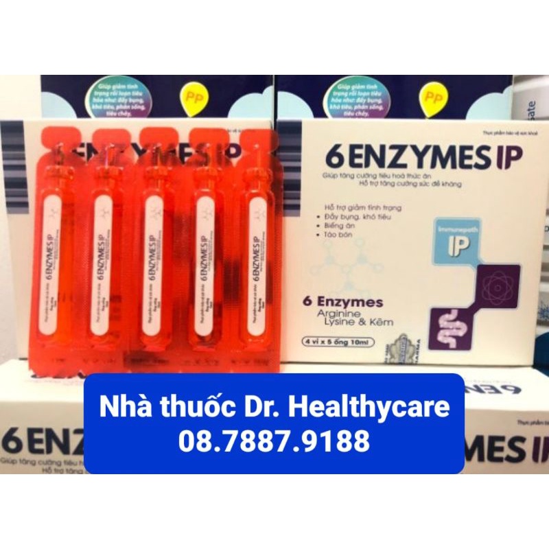 Men tiêu hóa 6 ENZYMES IP – Khắc phục biếng ăn, chậm tăng cân