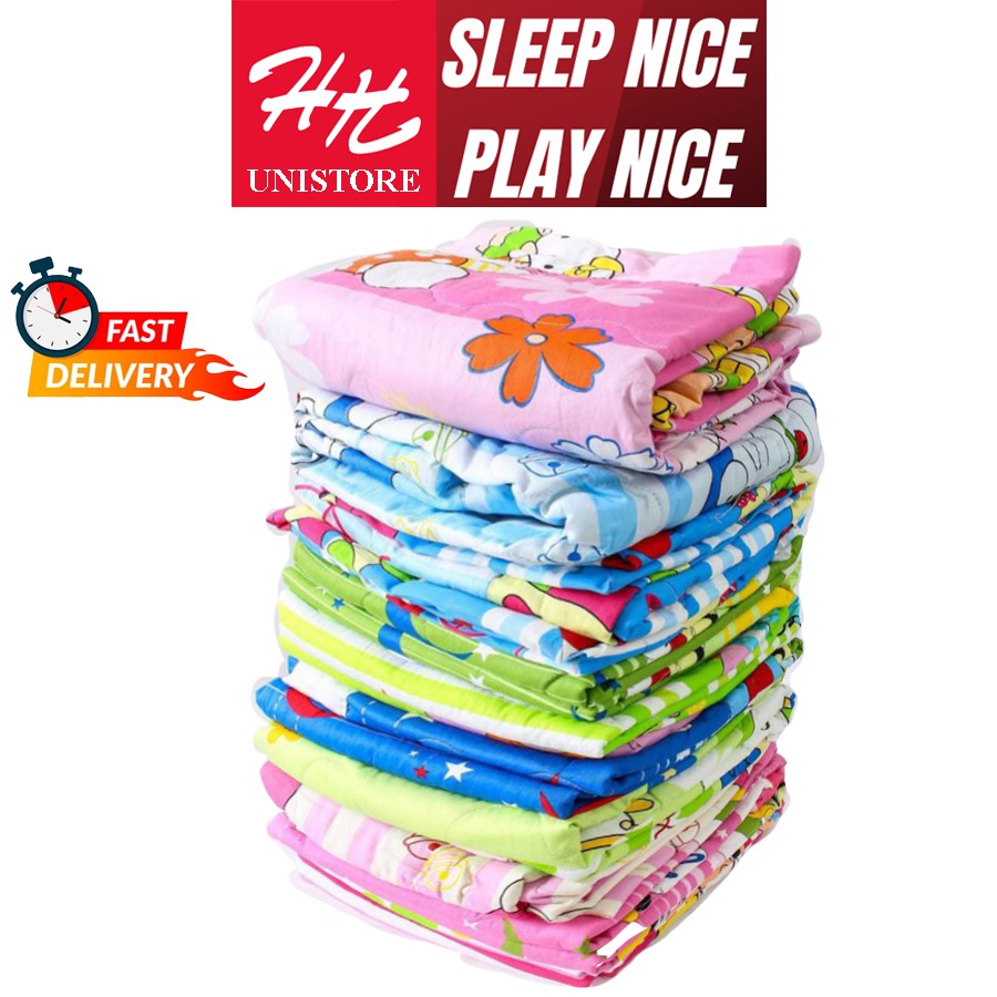 Chăn mền em bé vải  Cotton 100% cao cấp 95cm x 75cm Hy&amp;Han Unistore