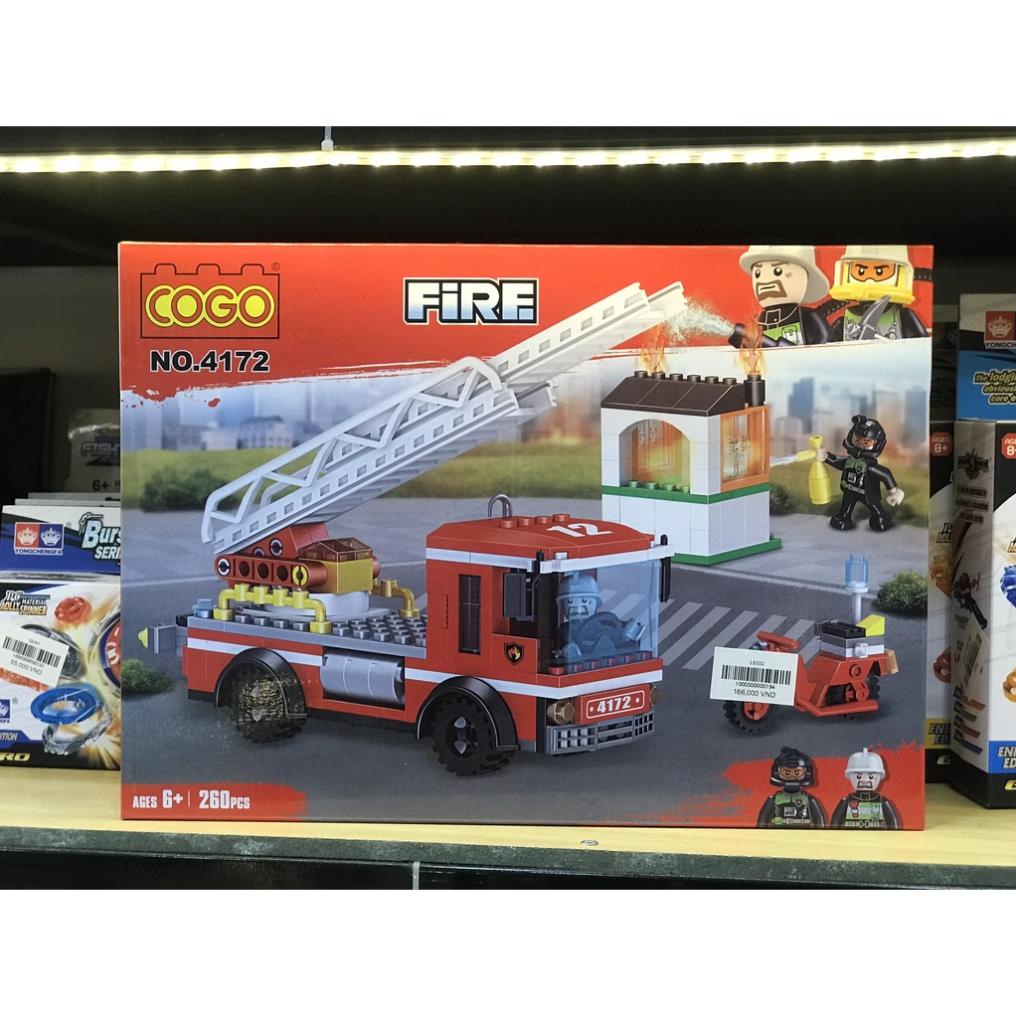 Bộ đồ chơi lắp ráp Xe cứu hỏa