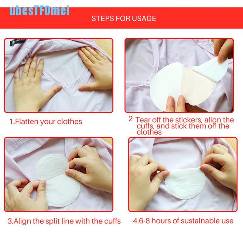 Set 40 Miếng Dán Thấm Hút Mồ Hôi Nách Có Thể Tái Sử Dụng