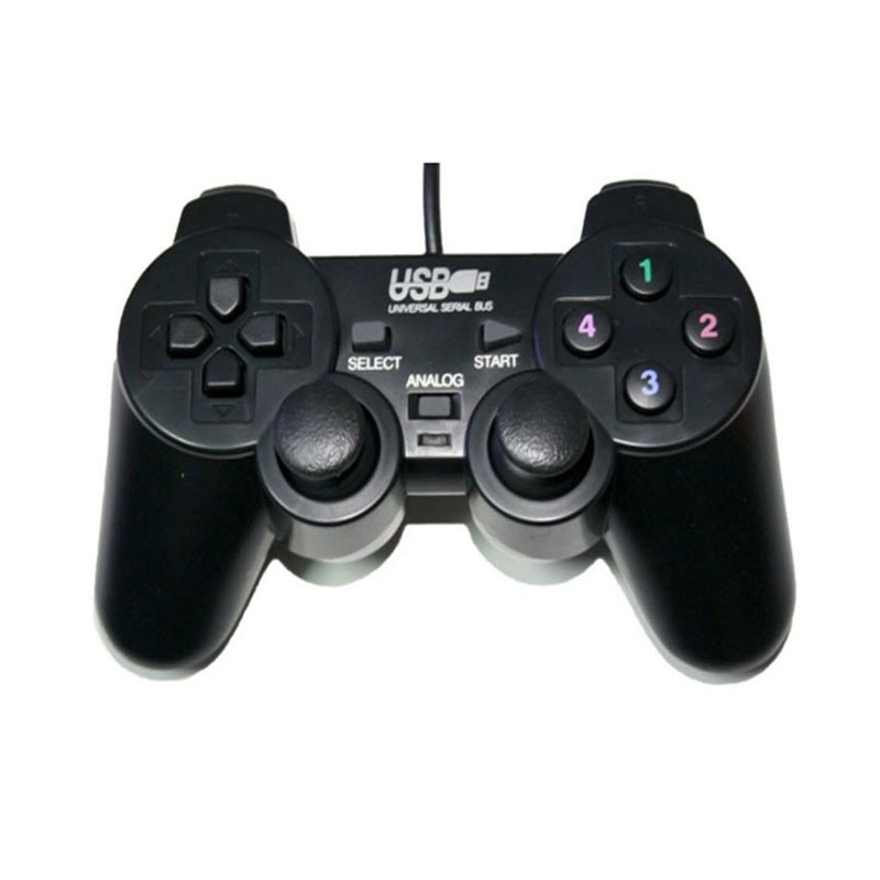 Tay cầm chơi game rung có dây EW-626B