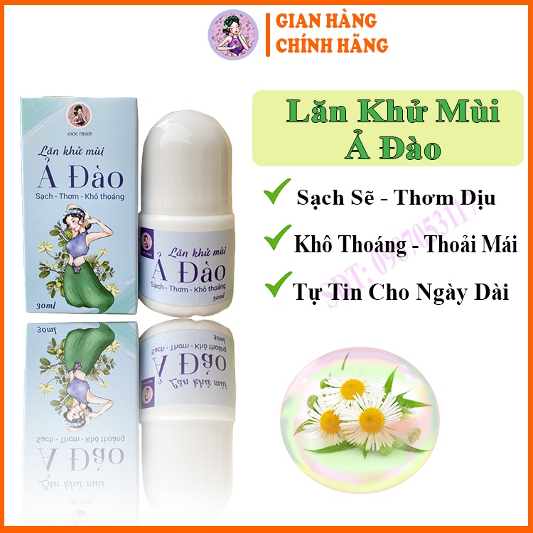 Mộc Nhan Natural, Lăn Khử Mùi Ả Đào, Mộc Nhan Natural, Khử Mùi Siêu Đỉnh, Khô Thoáng Sạch Sẽ, Tiệm Xương Rồng