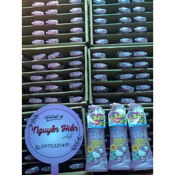 Xịt Chống Muỗi và Côn Trùng Của Nhật 200ml( màu hồng)
