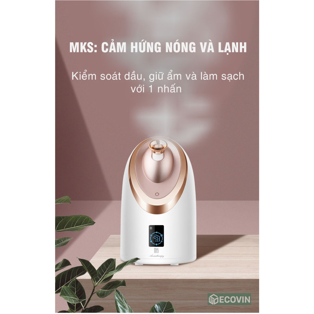 Máy Xông Hơi Da Mặt ION Nóng Lạnh MKS1630 Cao Cấp 💝BH 24 THÁNG💝 Xông Hơi Thảo Dược(FREESHIP)