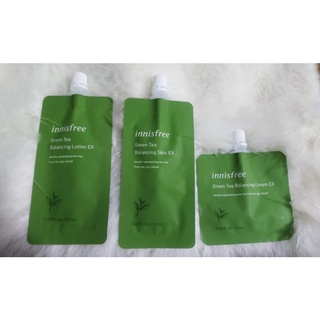 Set dưỡng da trà xanh Innisfree green tea mini size(Dùng trong 7 ngày)
