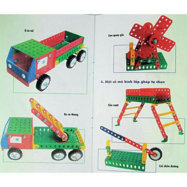 Bộ lắp ghép mô hình kỹ thuật lớp 5