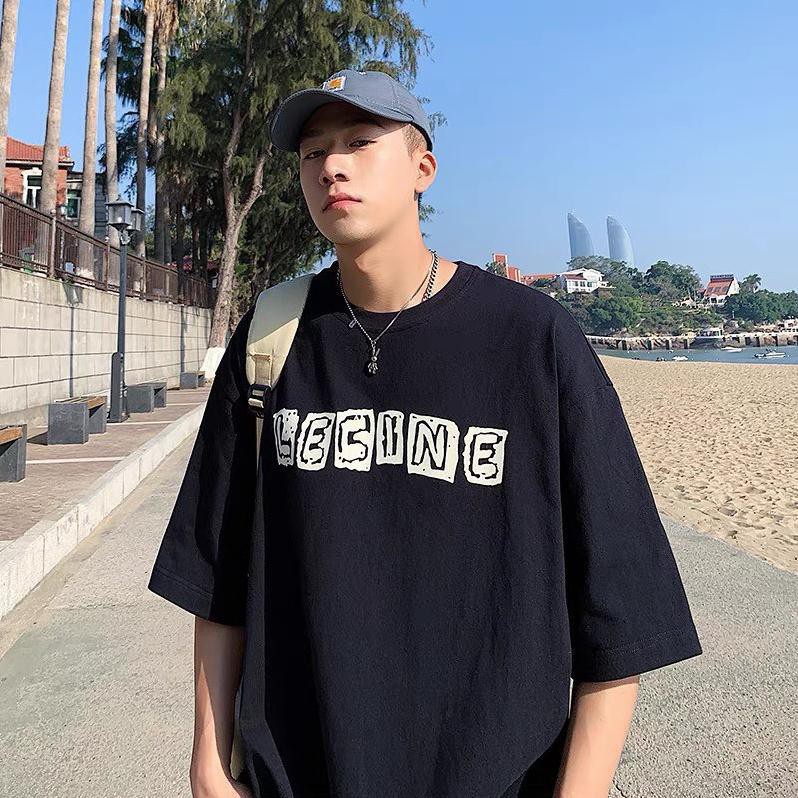 Áo thun in chữ from unisex nam nữ áo đôi chất cotton siêu đẹp | BigBuy360 - bigbuy360.vn