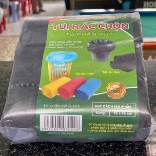 COM BO CUỘN TÚI RÁC ĐEN TỰ PHÂN HỦY