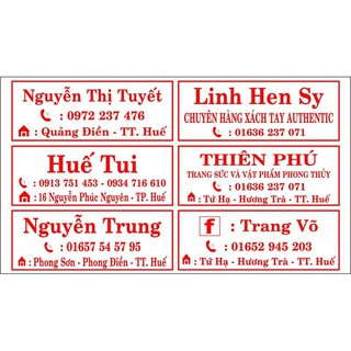 [HCM] Con Dấu - Khắc theo yêu cầu