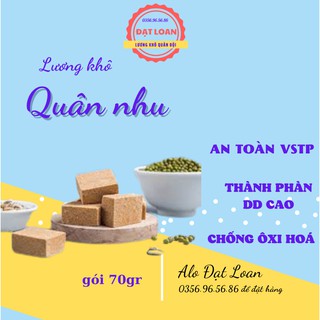 Lương khô, lương khô quân đội 65gr