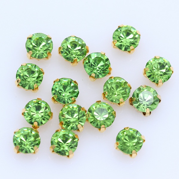 Set 100 Hạt Pha Lê Giả 3-5mm Tự Làm Trang Sức Tiện Dụng