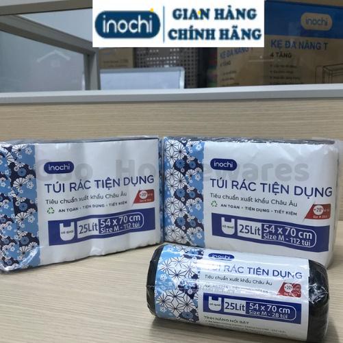 [FreeShip] Túi đựng rác tự hủy có quai cao cấp inochi, bọc đựng rác, bao đựng rác, đạt tiêu chuẩn xuất khẩu Châu Âu