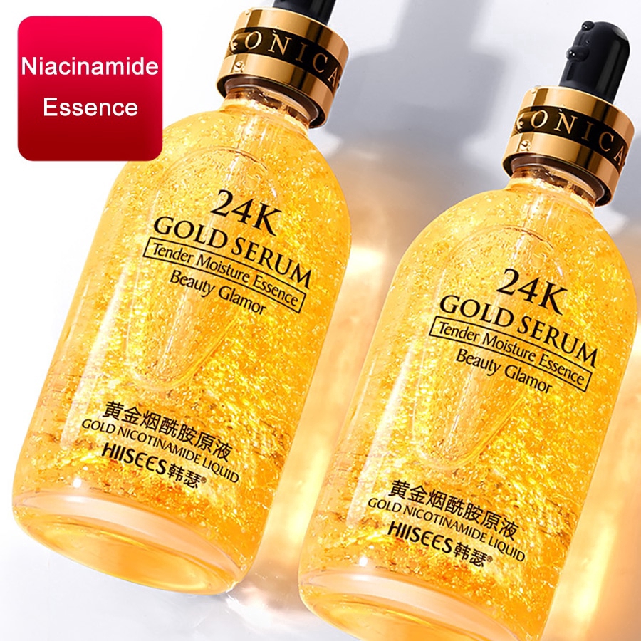 Tinh chất vàng 24K và hyaluronic dưỡng ẩm làm trắng và chống lão hóa cho da hiệu quả