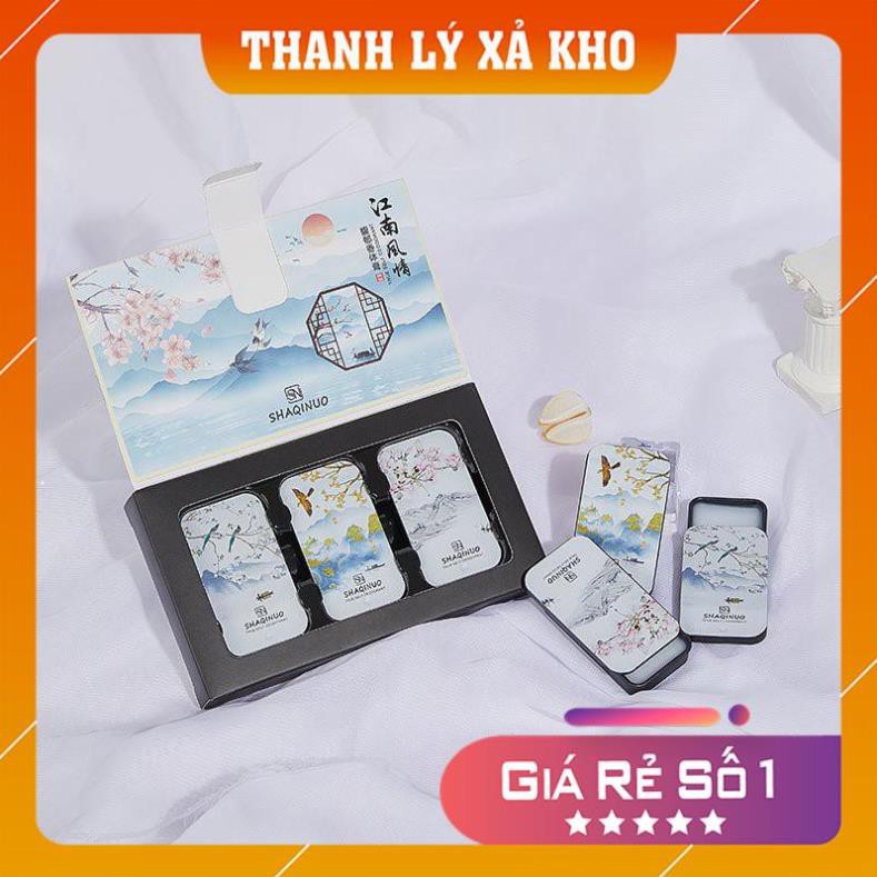 [FreeShip – Xả kho] Set 3 hộp Nước hoa khô rắn hương thơm lâu khử mùi cho nam và nữ