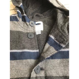 Áo khoác bé trai dạ mỏng trần bông Oldnavy