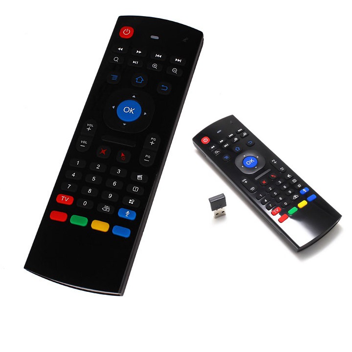 Chuột Bay Kiêm Bàn Phím Không Dây Và Remote Thông Minh Air Mouse Km900