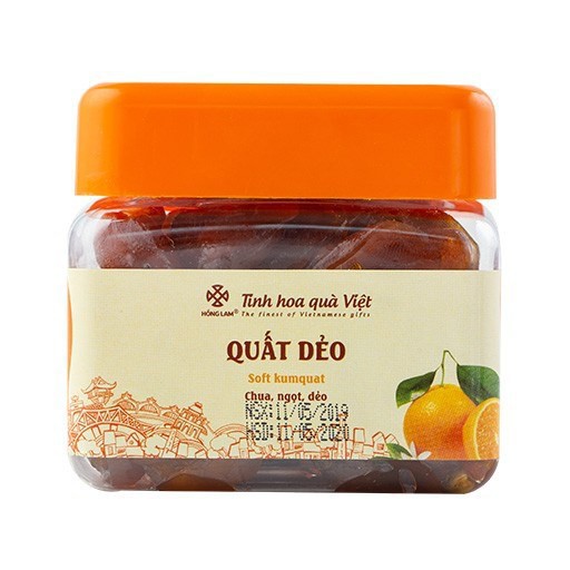 QUẤT DẺO HỒNG LAM CHUA NGỌT THƠM