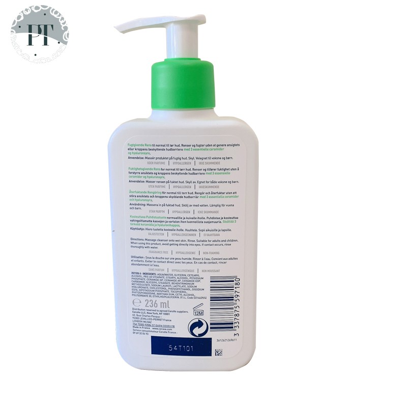 [Mã 1911FMCGSALE giảm 8% đơn 500K] Sữa rửa mặt Cerave | BigBuy360 - bigbuy360.vn