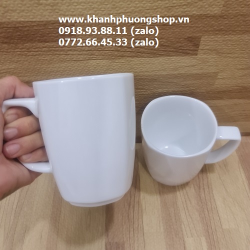 Ly sứ trắng Minh Long - ly sứ trắng minh long