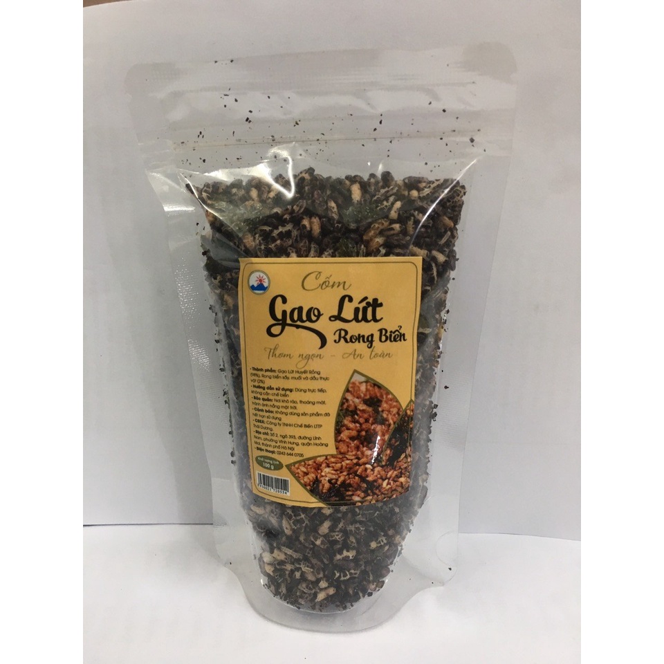 Cốm Gạo Lứt Rong Biển 100g Ăn liền - Thái Dương