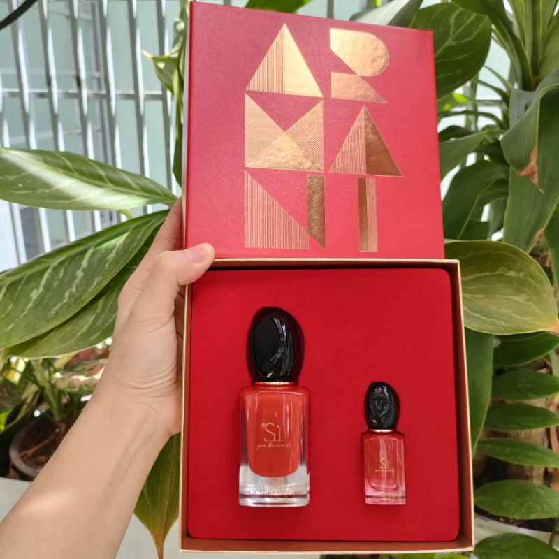Set Nước hoa nữ Sì Passione Giorgio Armani EDP 30ml +7ml- Pháp