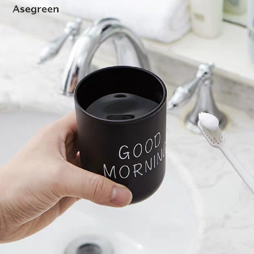 Cốc đánh răng in chữ Good Morning cho nhà tắm khách sạn