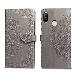 Case For Xiaomi Redmi Note 5 Pro Classic Pattern Design Flip Wallet Case Cover
