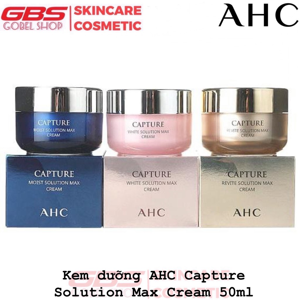 Kem Dưỡng AHC Capture Solution Prime Cream 50ml- Hàn Quốc