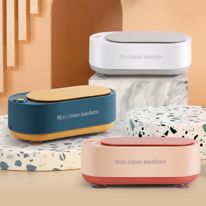 Máy Vệ Sinh Trang Sức/Đồng Hồ/Kính Đeo Tay Bằng Sóng Siêu Âm Có Thể Sạc Lại USB