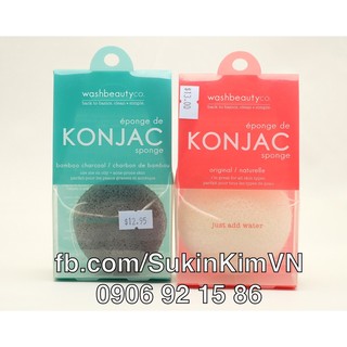 Miếng rửa mặt Konjac/ Konjac sponge