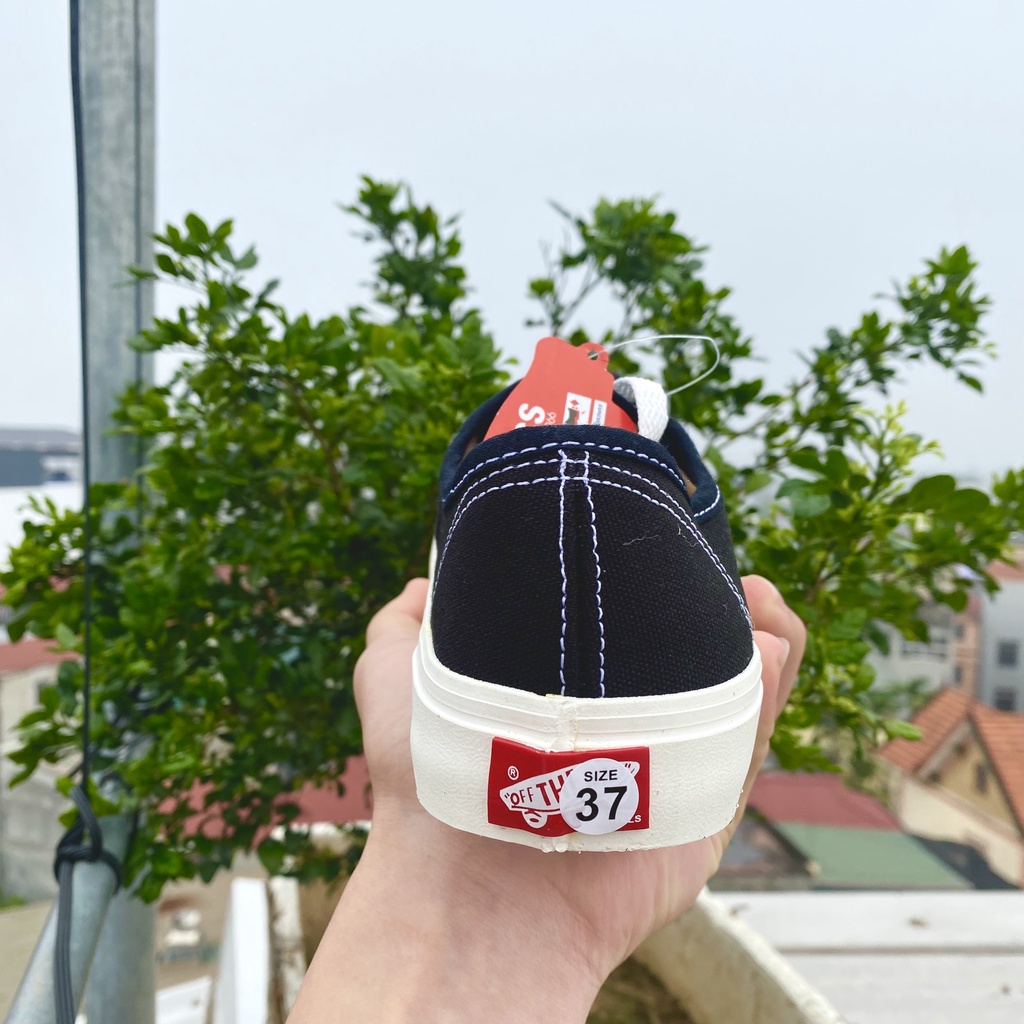Giày Van classic đế kem dành cho cả nam và nữ giúp tăng chiều cao