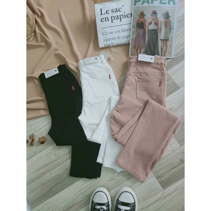 Quần skinny lưng cao
