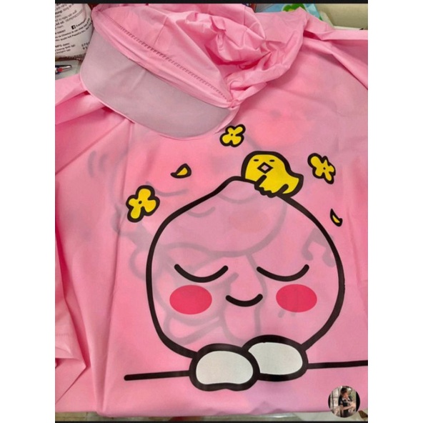 ÁO MƯA PIS KHÔNG XÉ TÀ HOẠT HÌNH CUTE ( VẢI DÙ CAO CẤP )